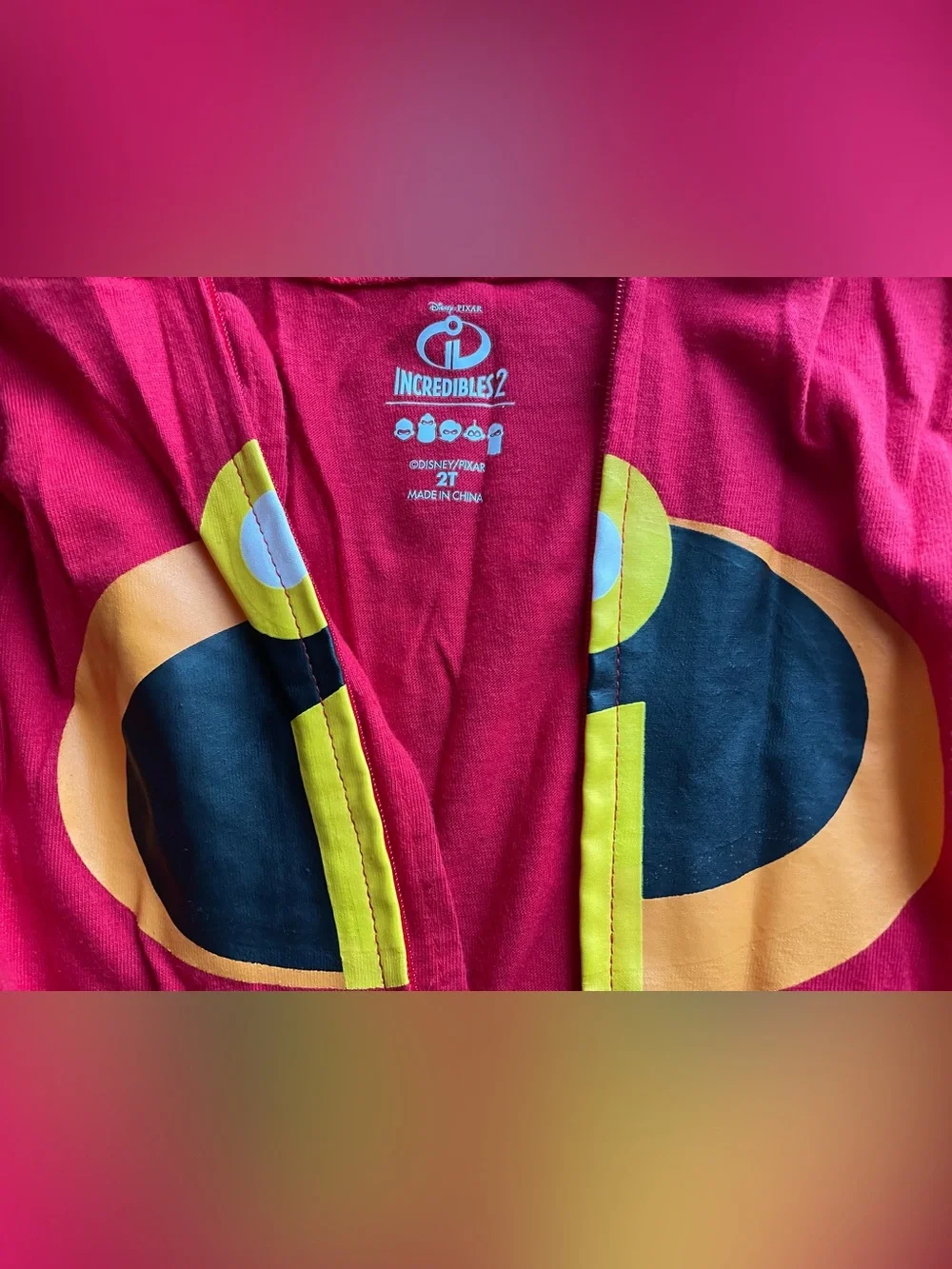 Disney Incredibles Costume size 2T - Picture 2 of 8